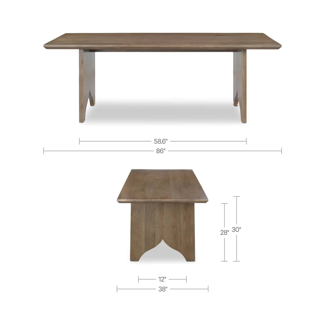 MOES LAKE DINING TABLES - Dining Tables