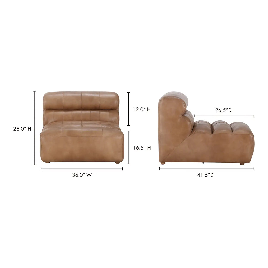 MOES, RAMSAY SLIPPER CHAIRS, LOUNGE