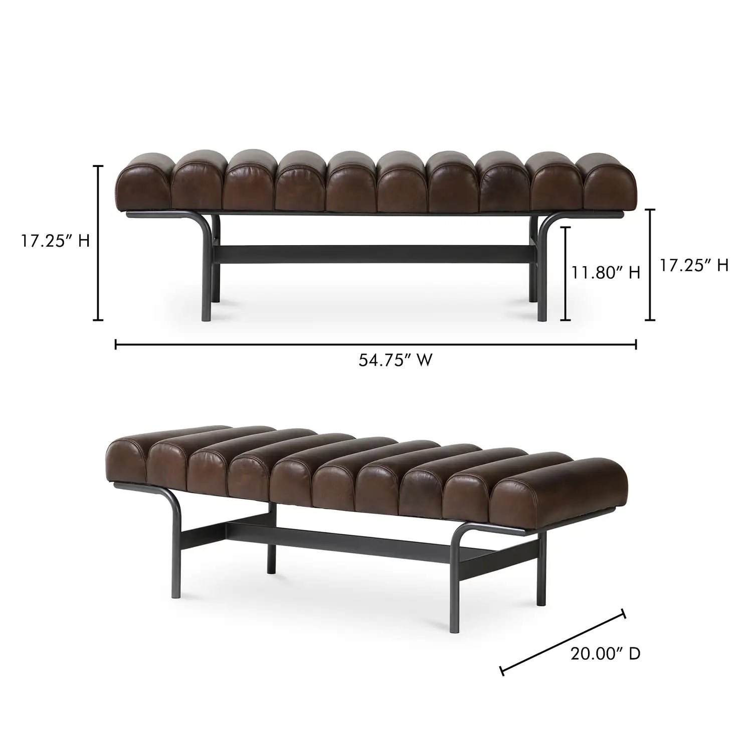 MOES HARRISON BENCHES - Benches, Ottoman, Stools