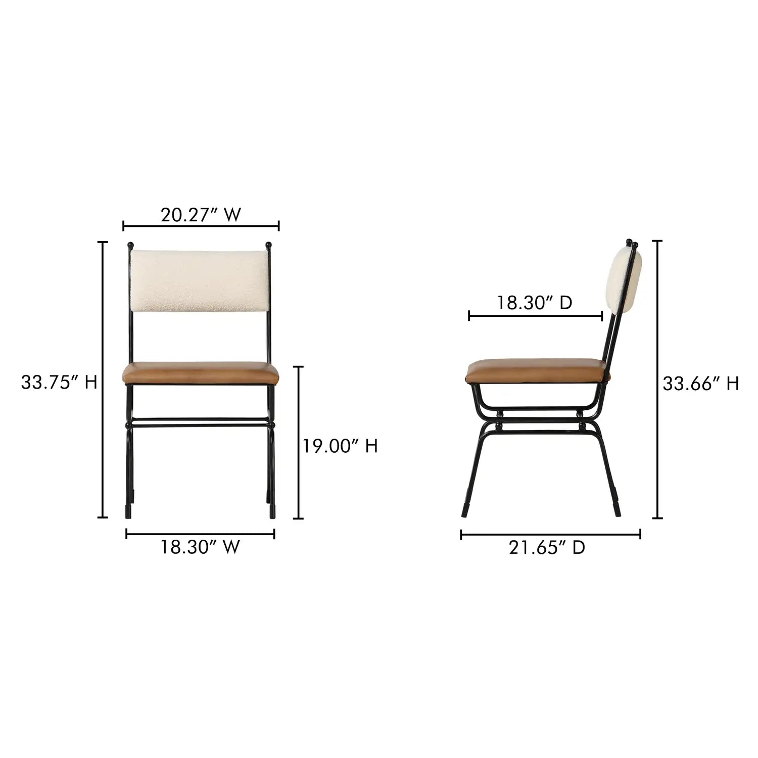 MOES, POSTA DINING CHAIRS, DINING CHAIRS