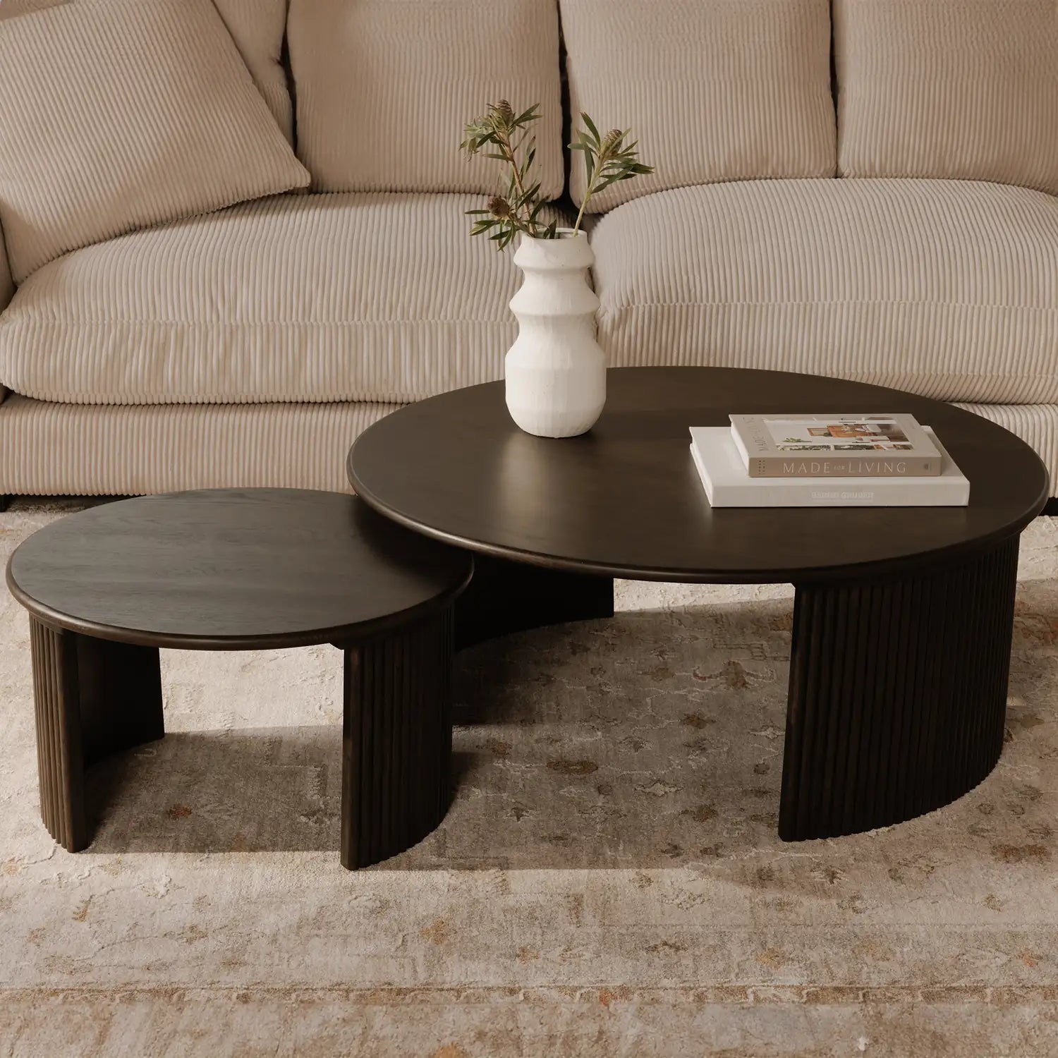 MOES PENNY COFFEE TABLES - Coffee