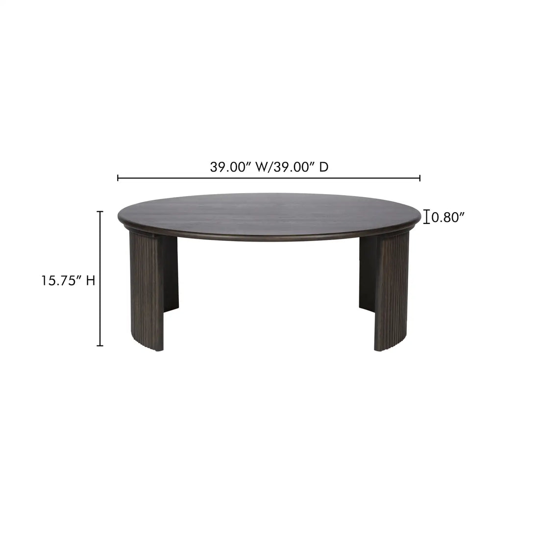 MOES PENNY COFFEE TABLES - Coffee