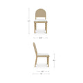 MOES, CLAIRE DINING CHAIRS - SET OF TWO, DINING CHAIRS
