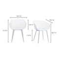 MOES PIAZZA OUTDOOR CHAIRS - SET OF TWO - Outdoor Seating