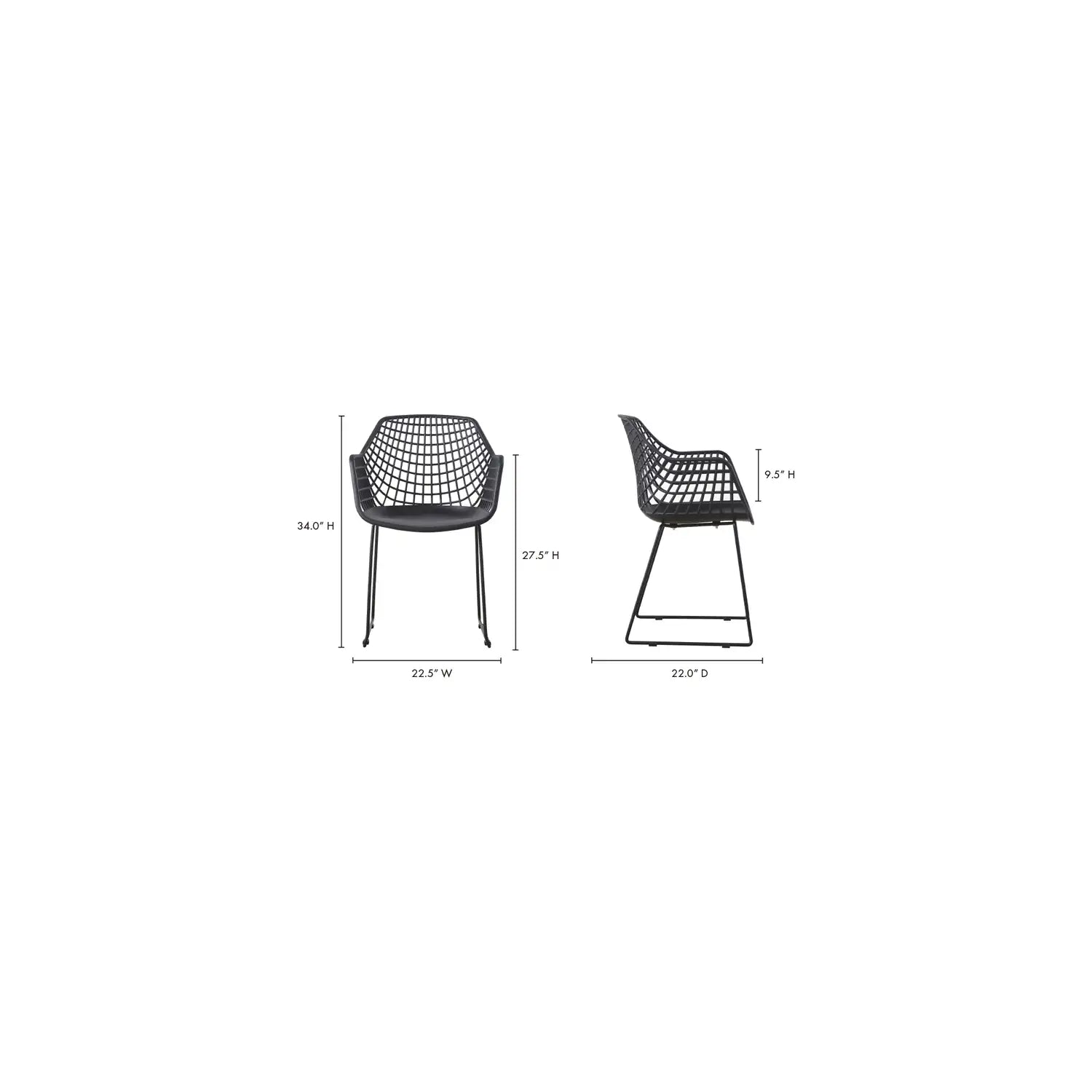 MOES, HONOLULU ACCENT CHAIRS - SET OF TWO, LOUNGE