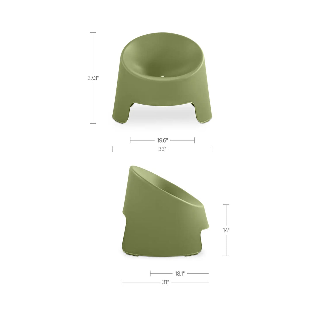 MOES NOLLA OUTDOOR CHAIRS - SET OF TWO - Outdoor Seating