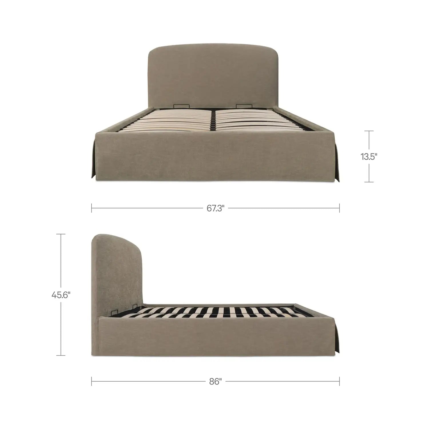 MOE'S, JOAN STORAGE BEDS, BEDS