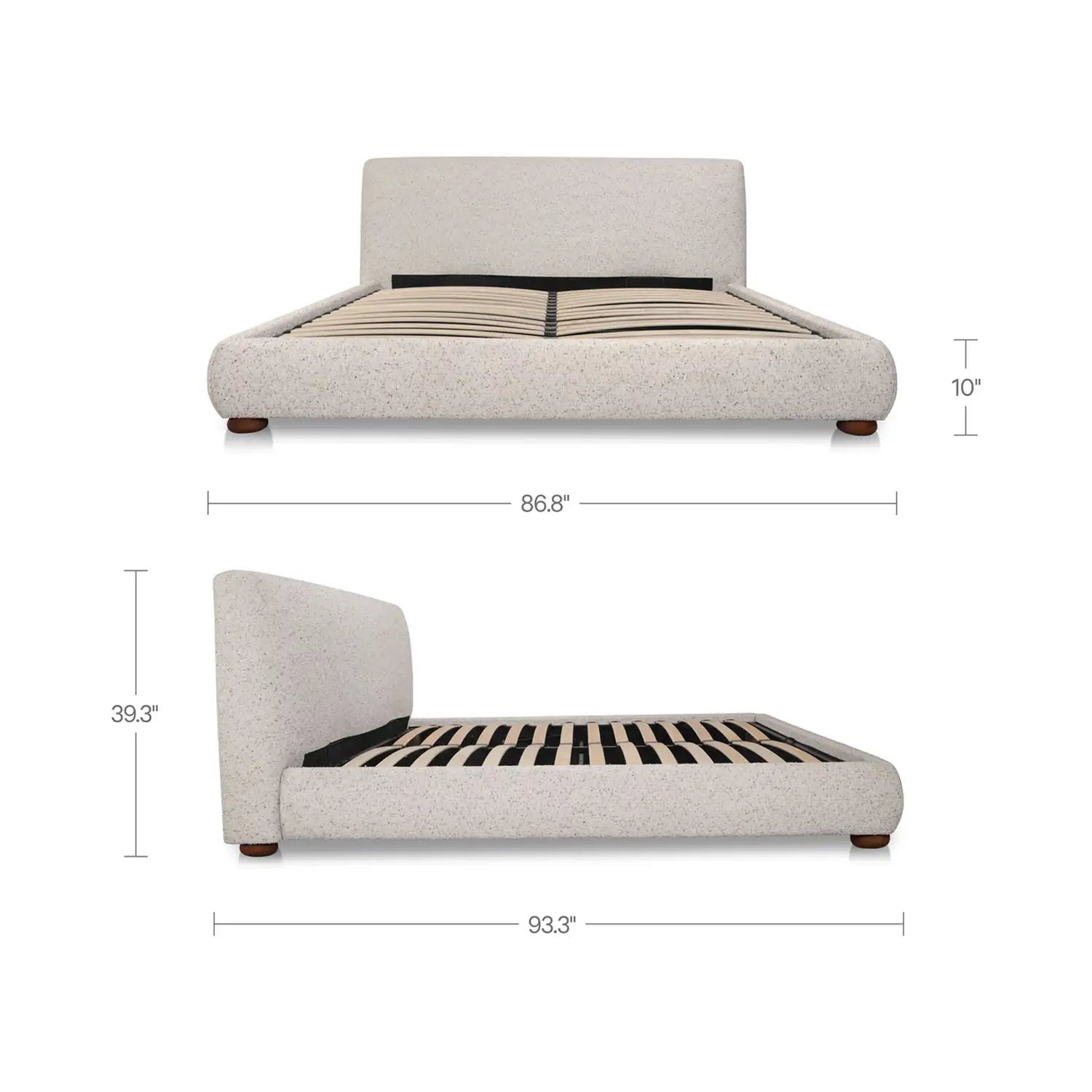 MOE'S, BEAU STORAGE BEDS, BEDS