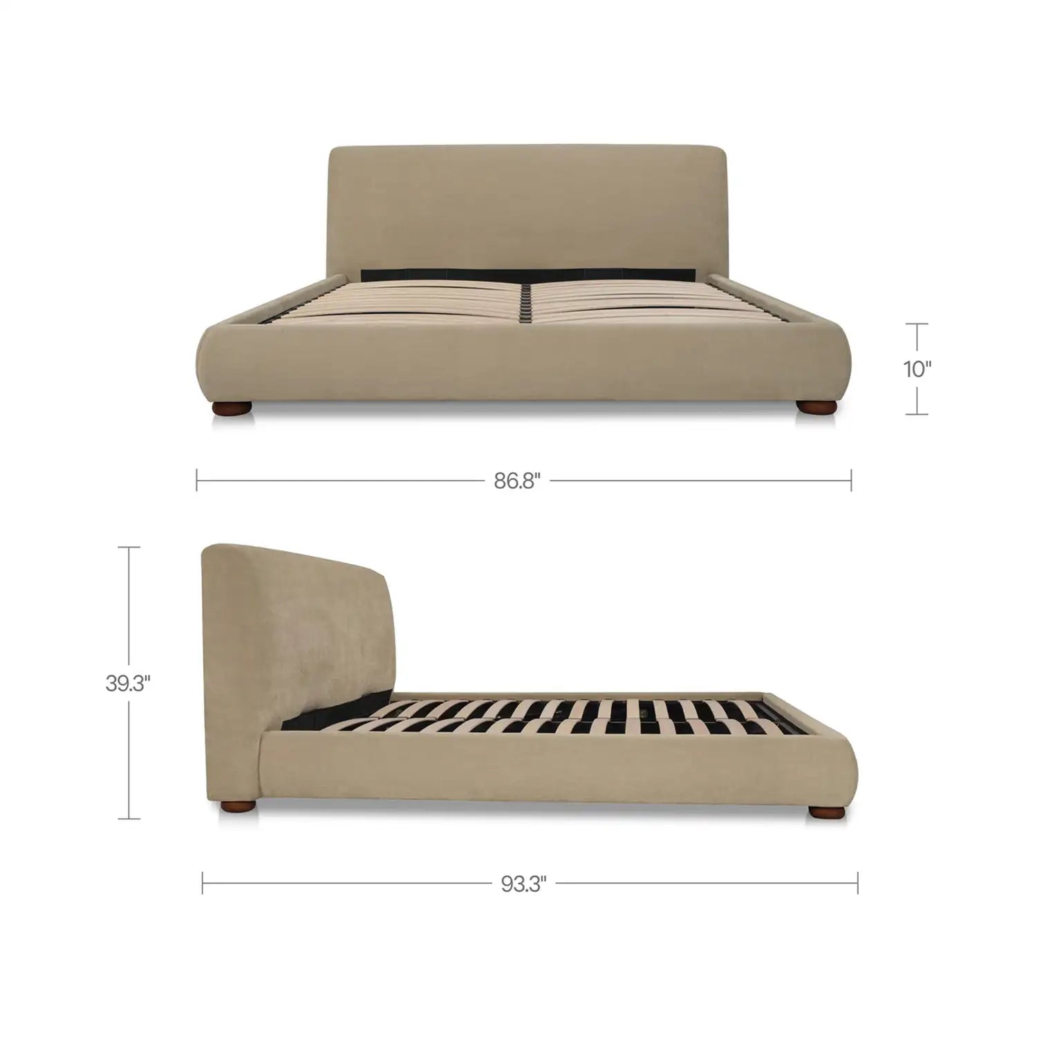 MOE'S, BEAU STORAGE BEDS, BEDS