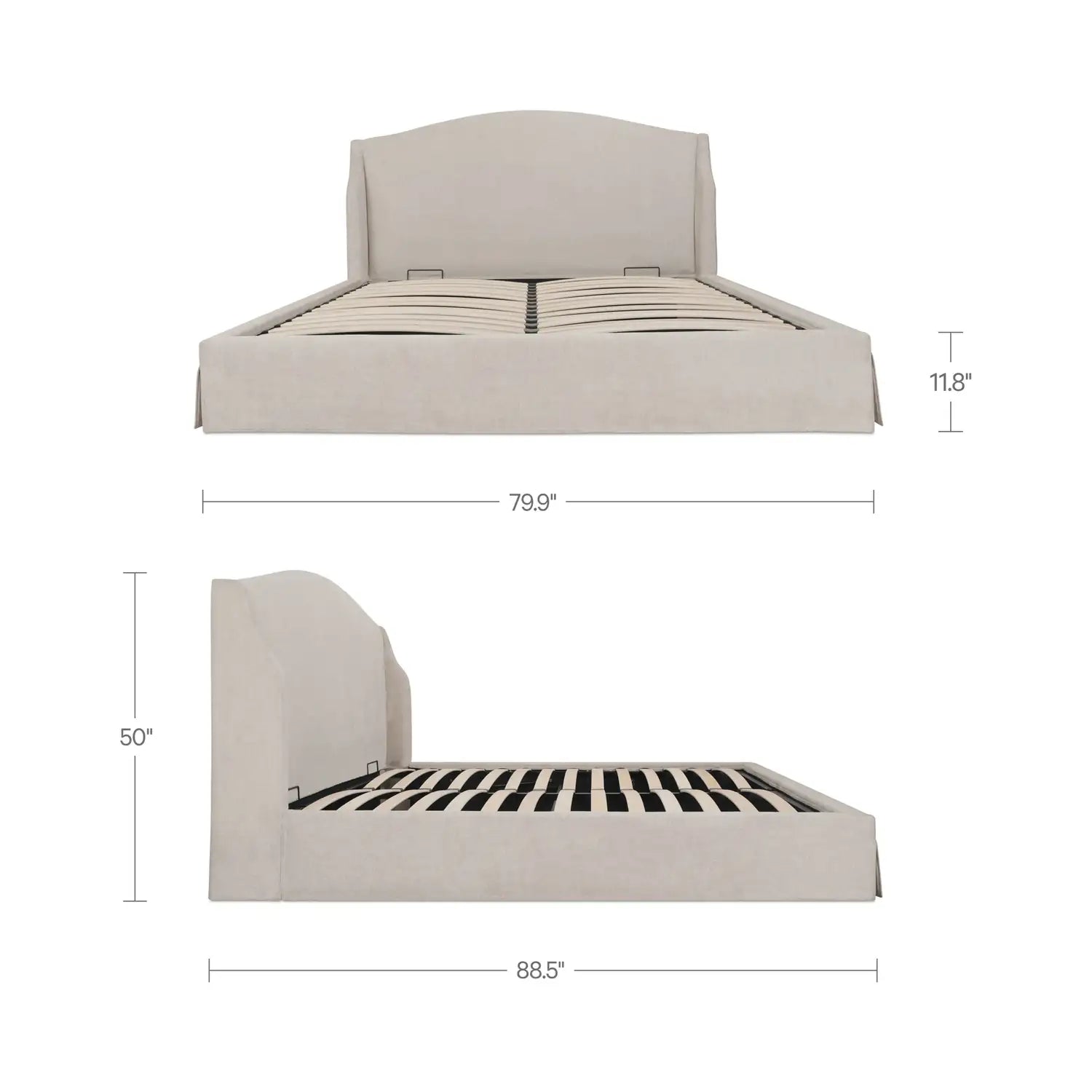MOE'S, WESTON STORAGE BEDS, BEDS
