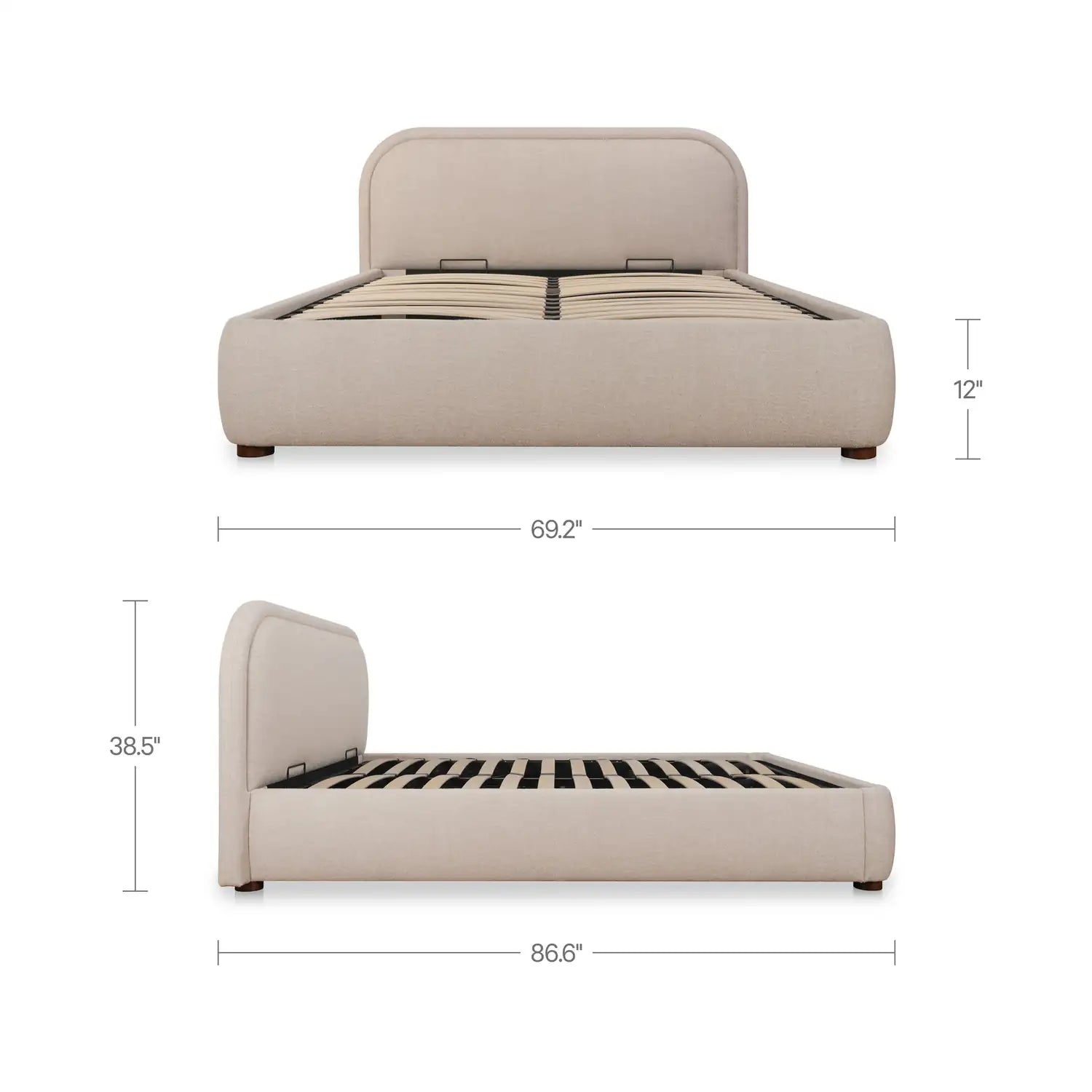 MOE'S, COLIN STORAGE BEDS, BEDS