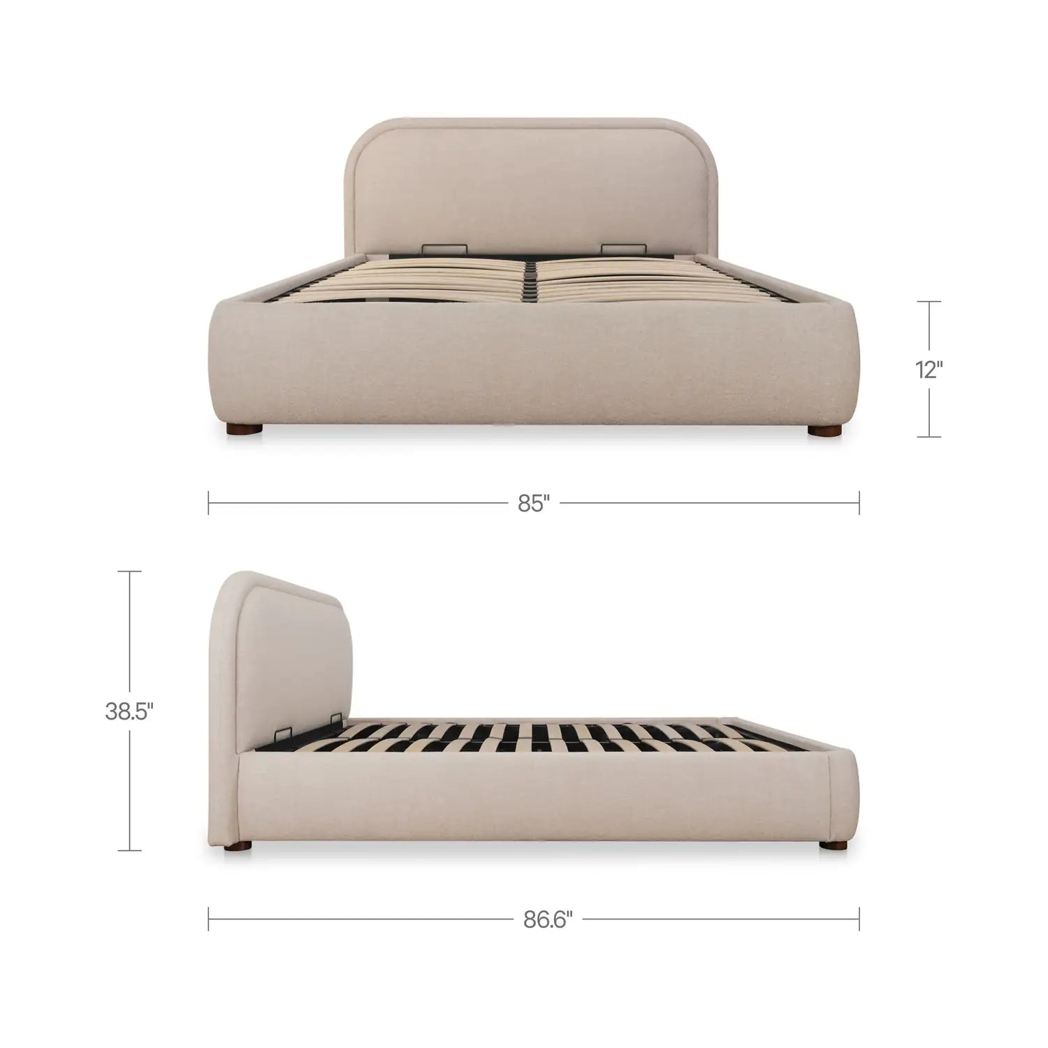 MOE'S, COLIN STORAGE BEDS, BEDS