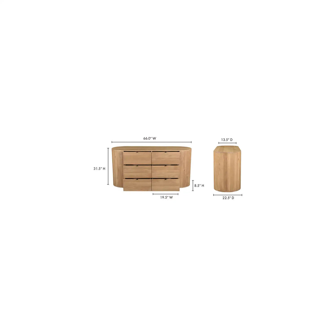 MOES, THEO DRESSERS, DRESSERS