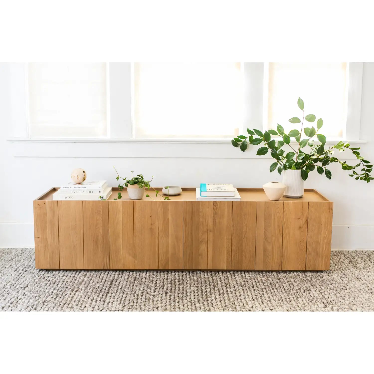 MOES PLANK MEDIA UNITS - Cabinets & Bar