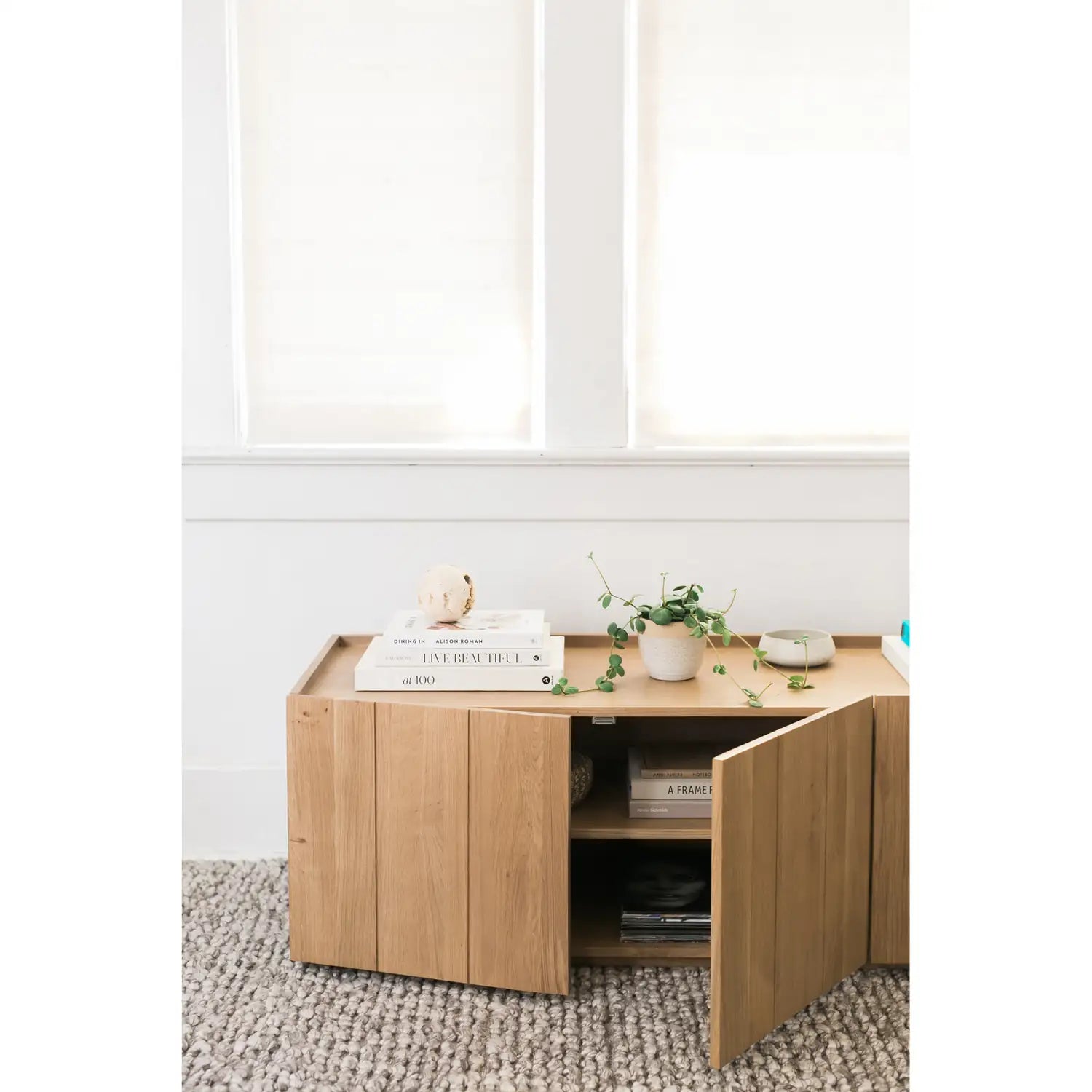 MOES PLANK MEDIA UNITS - Cabinets & Bar