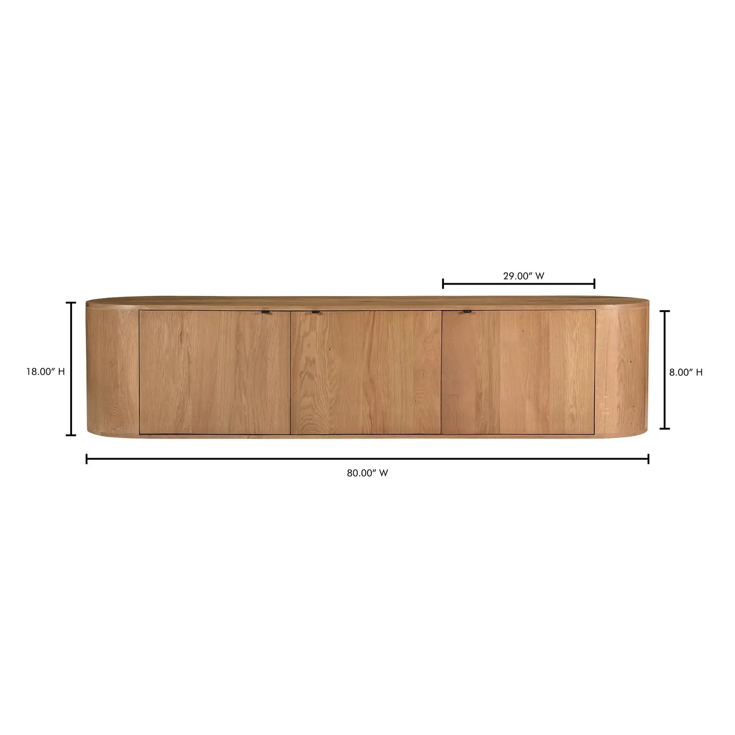 MOES THEO MEDIA UNITS - Cabinets & Bar