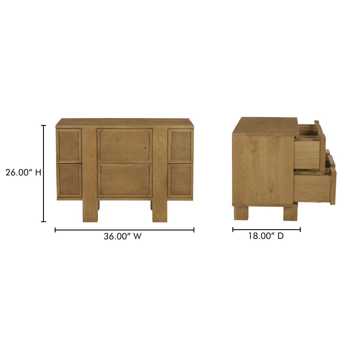 MOE'S, HENLEY NIGHTSTANDS, NIGHTSTANDS