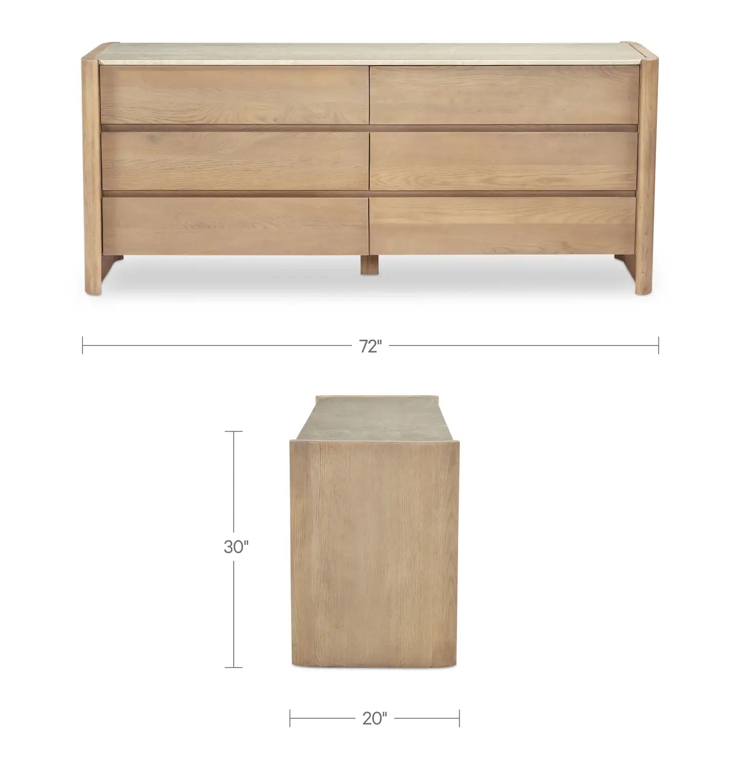 MOES, LANE DRESSERS, DRESSERS
