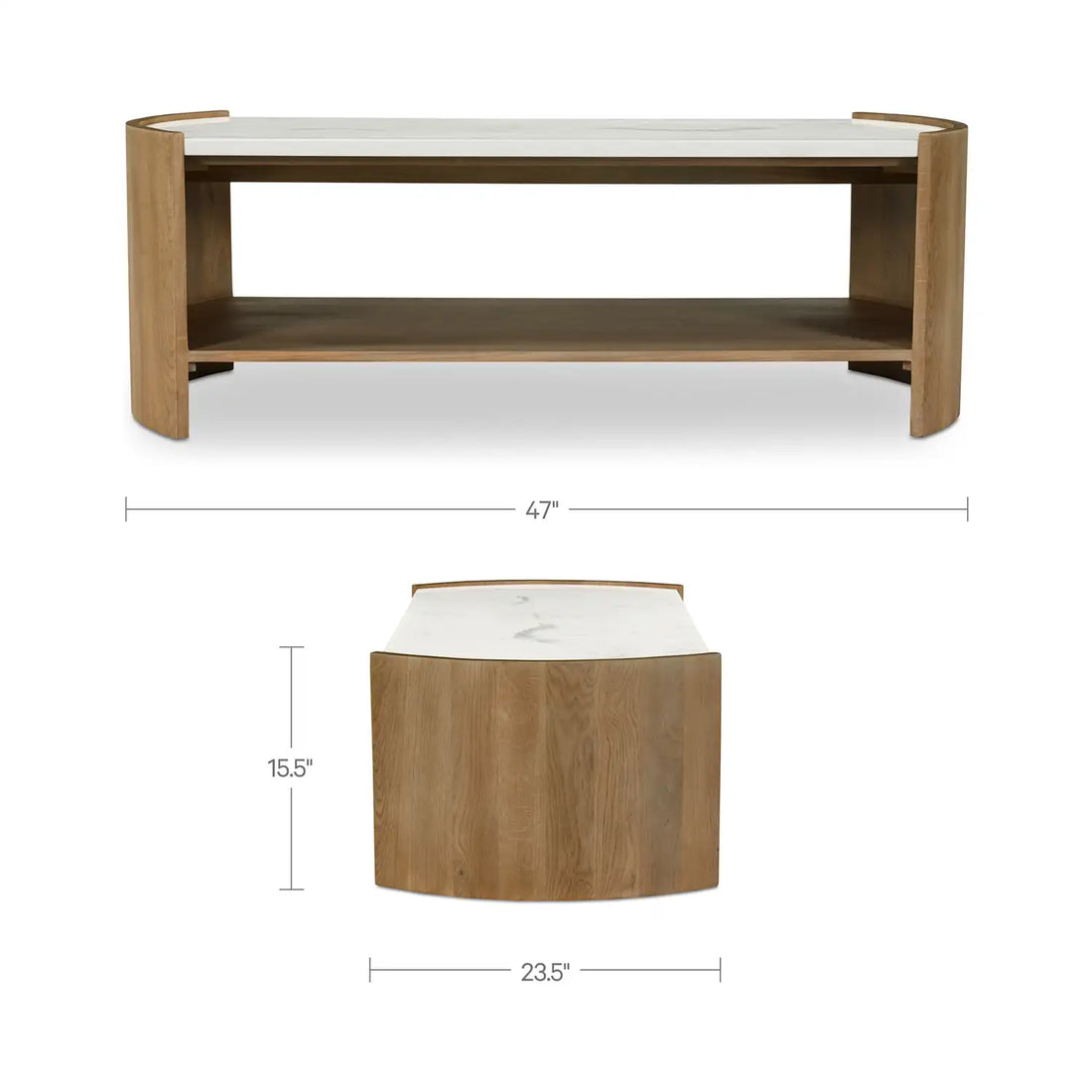 MOES FERN COFFEE TABLES - Coffee