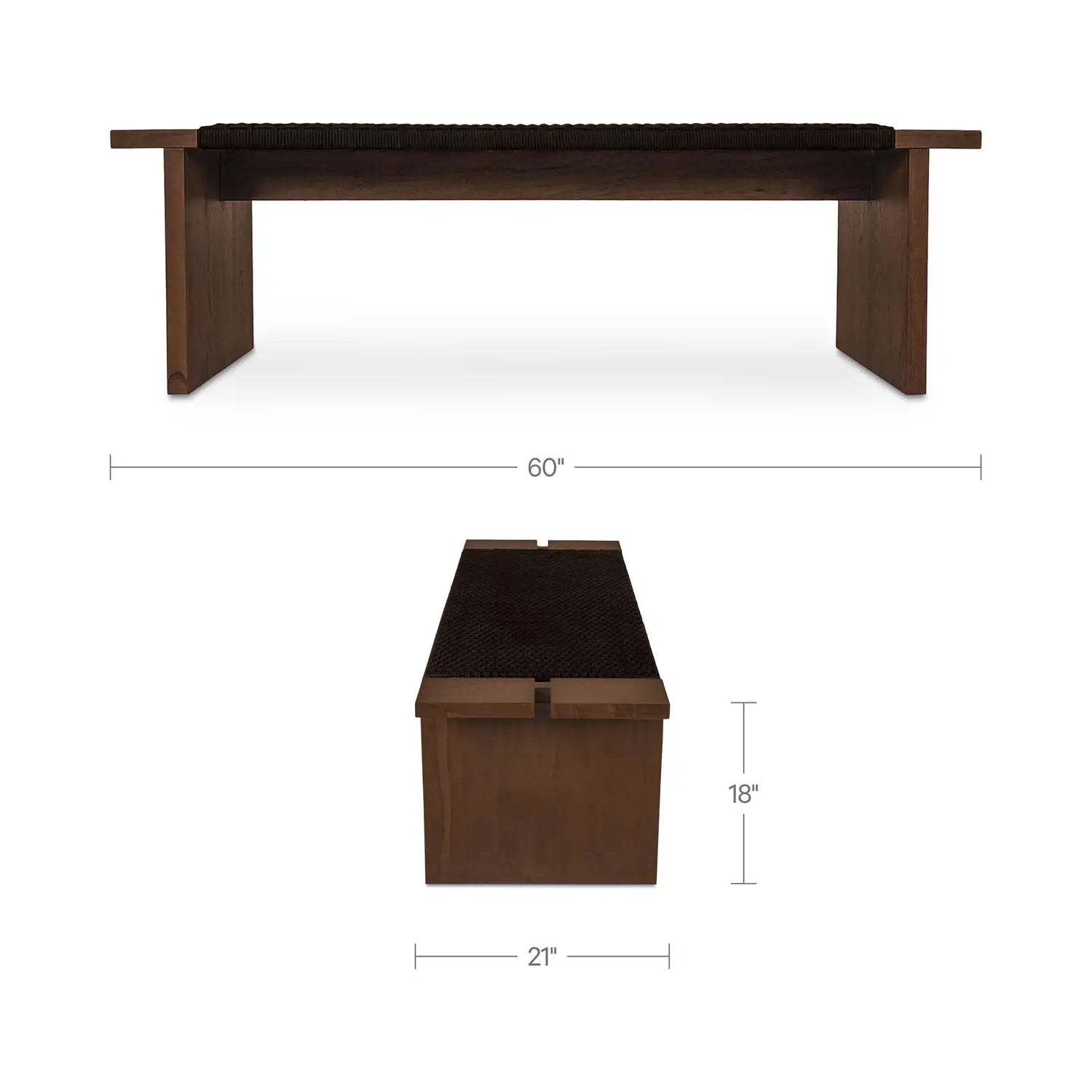 MOES MERRITT OUTDOOR BENCHES - Outdoor Seating
