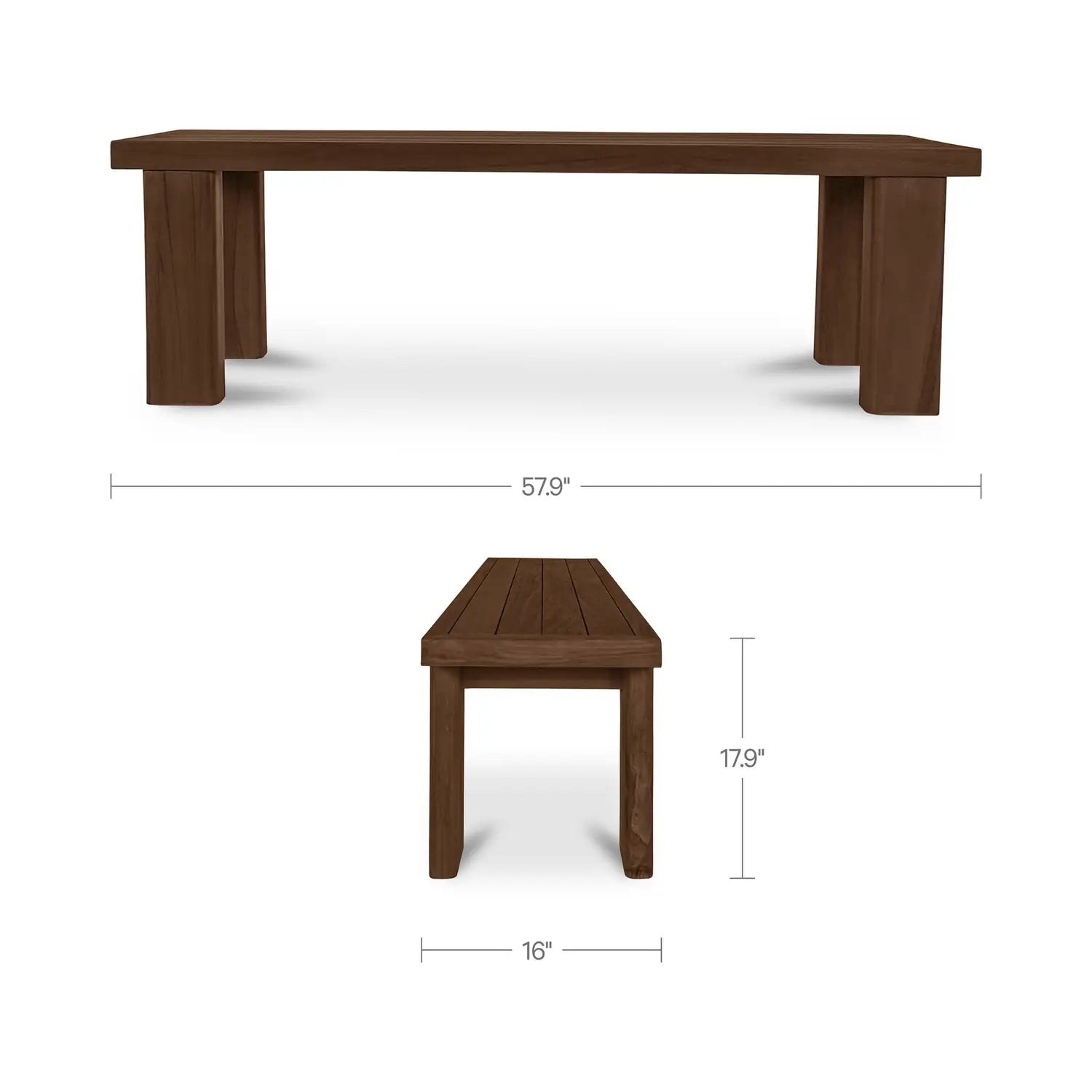 MOES MARINA DINING BENCHES - Benches, Ottoman, Stools