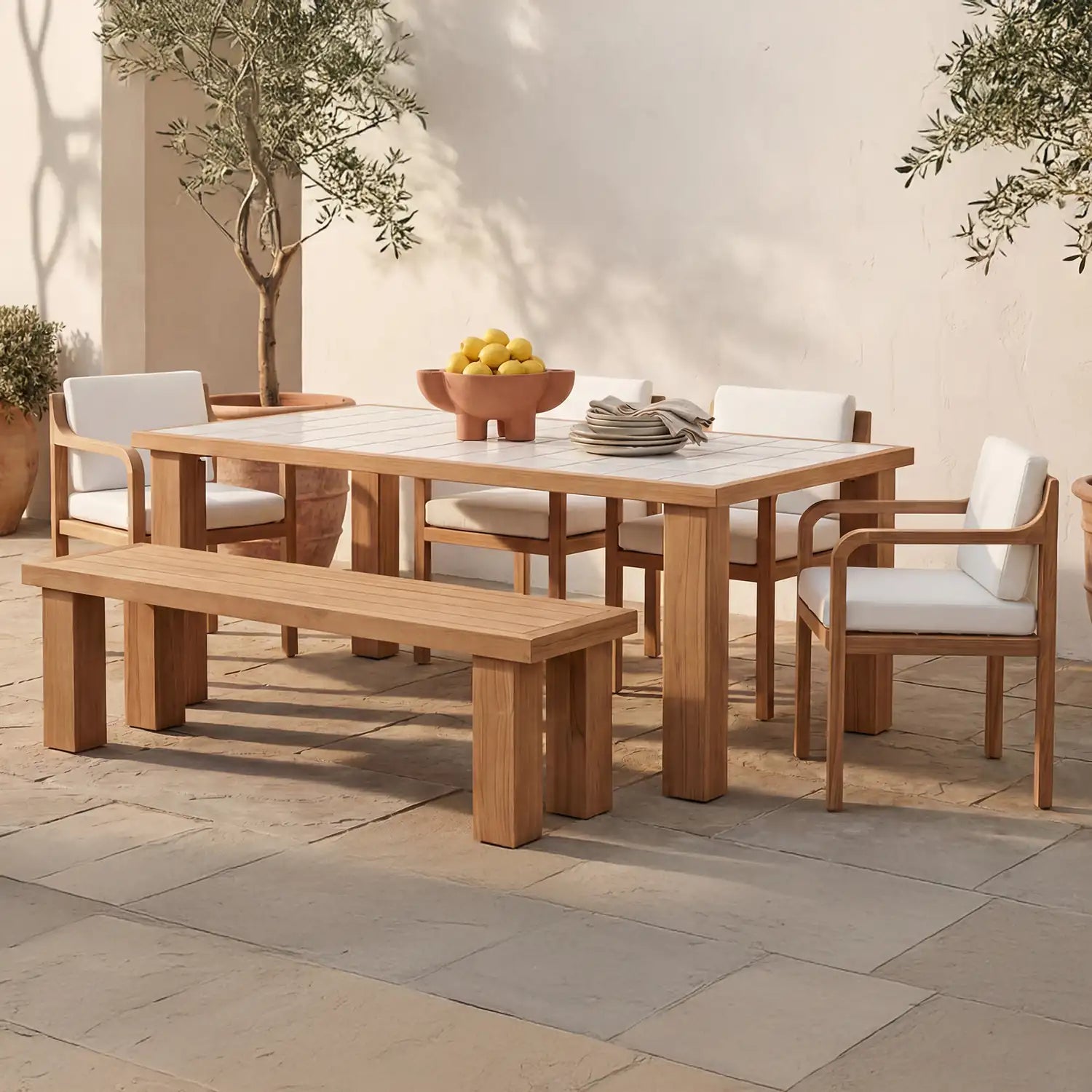 MOES MARINA DINING BENCHES - Benches, Ottoman, Stools