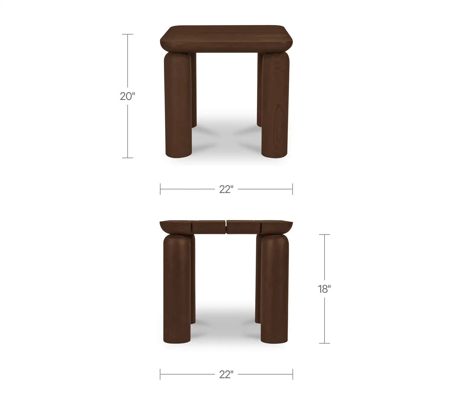 MOES BARCLAY SIDE TABLES - Side