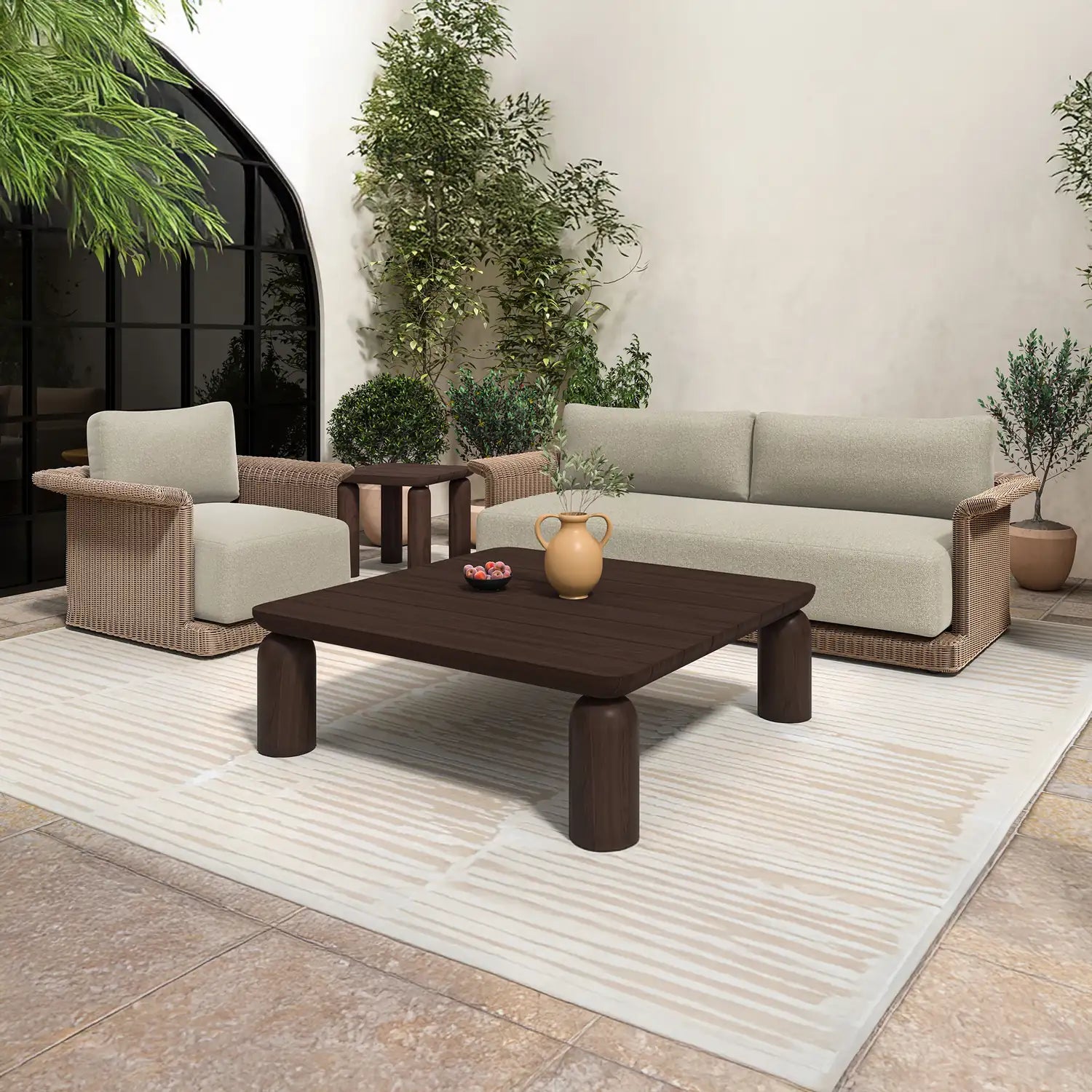 MOES BARCLAY OUTDOOR COFFEE TABLES - Outdoor Tables