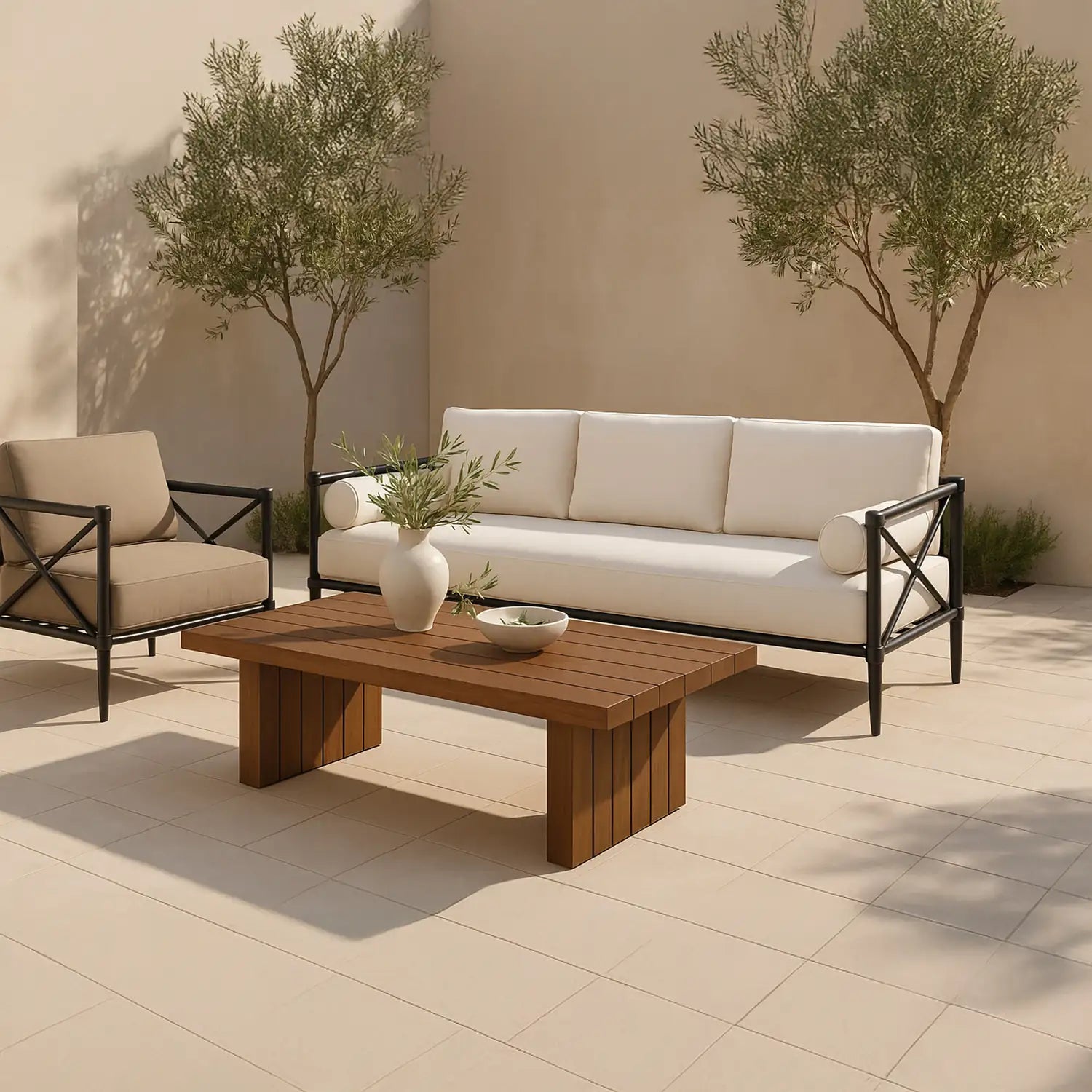 MOES DENBY OUTDOOR COFFEE TABLES - Outdoor Tables