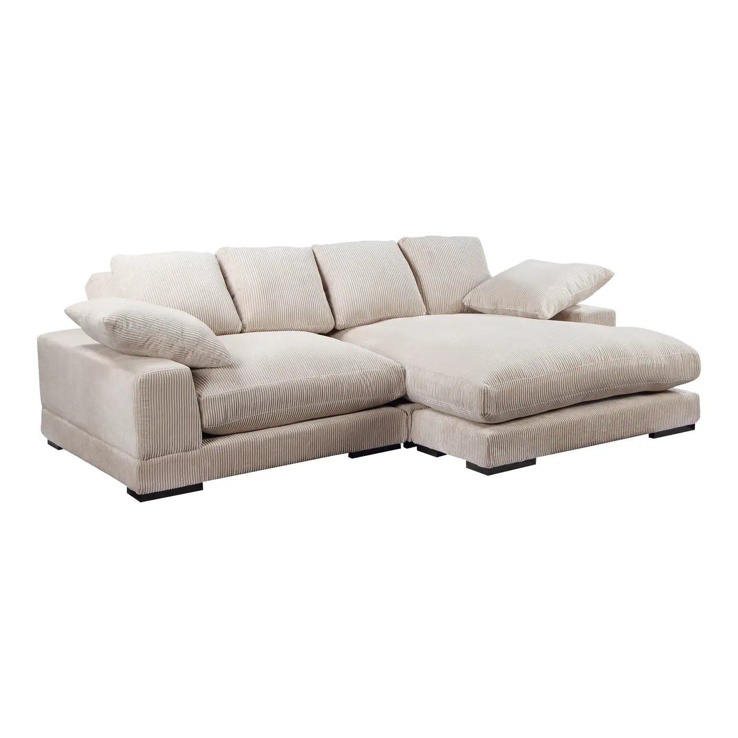 MOES, PLUNGE SECTIONALS, SOFA