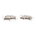 MOES, PLUNGE SECTIONALS, SOFA