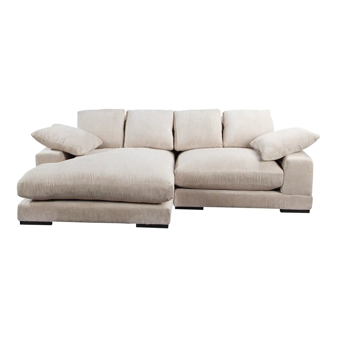 MOES, PLUNGE SECTIONALS, SOFA