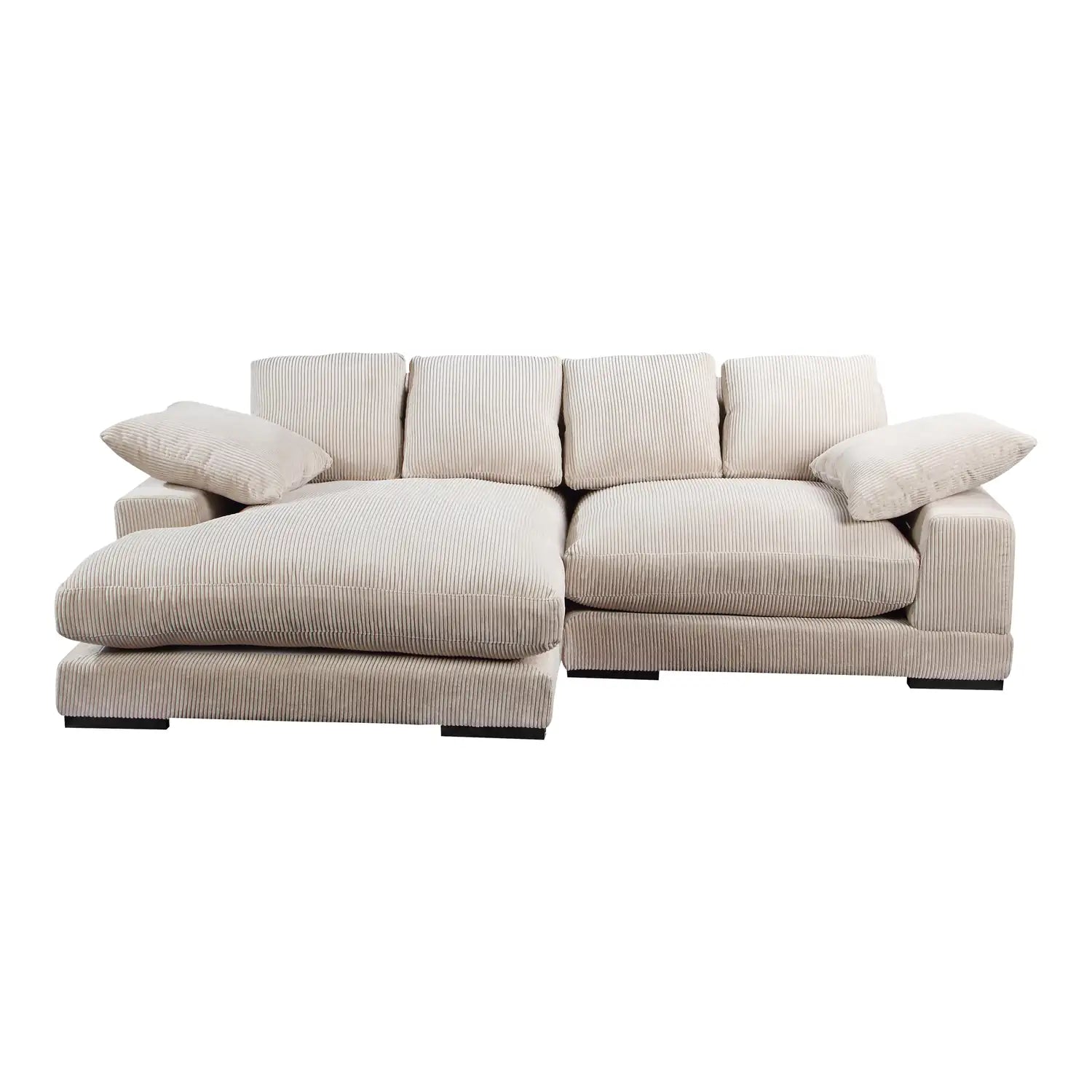 MOES, PLUNGE SECTIONALS, SOFA