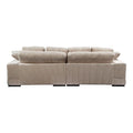 MOES, PLUNGE SECTIONALS, SOFA