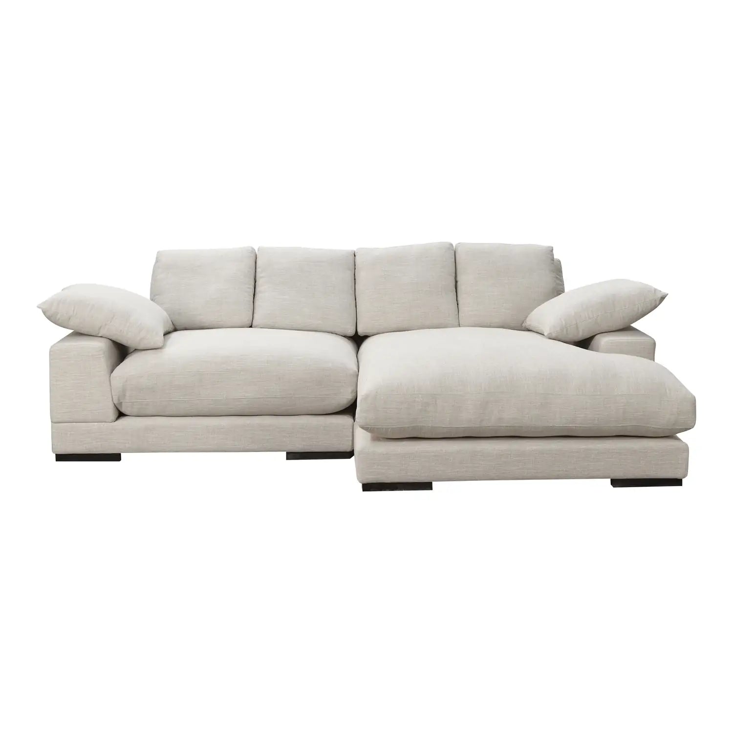 MOES, PLUNGE SECTIONALS, SOFA
