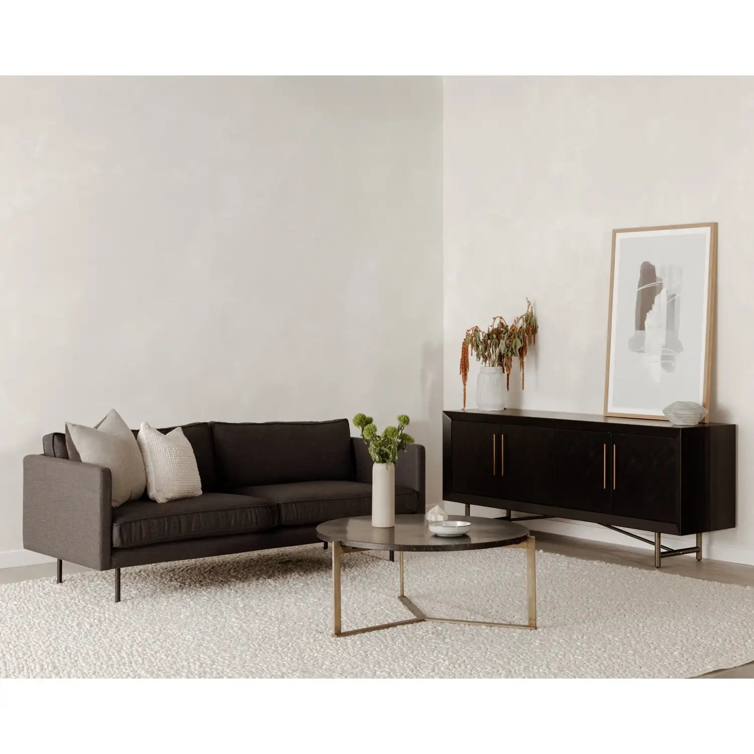 MOES, PLUNGE SECTIONALS, SOFA