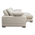 MOES, PLUNGE SECTIONALS, SOFA