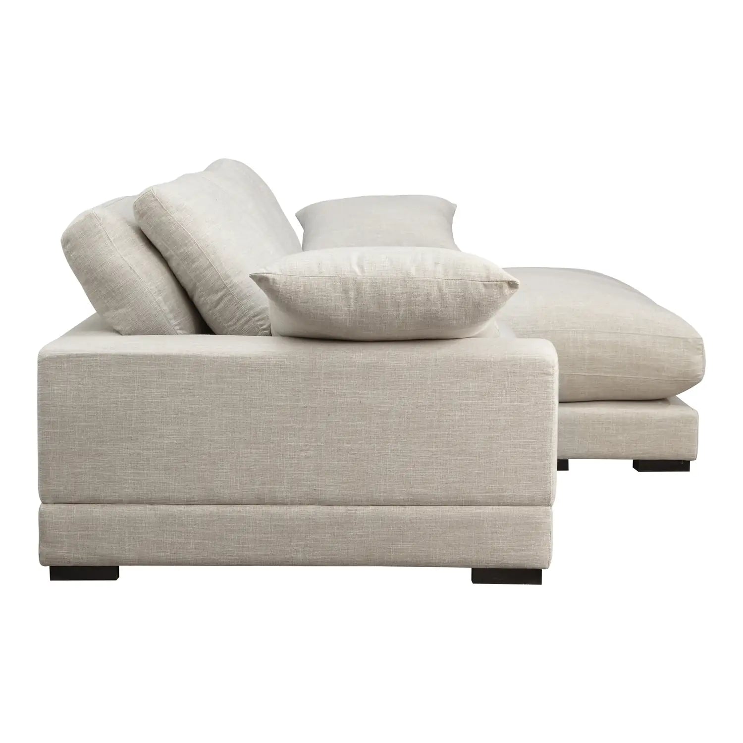 MOES, PLUNGE SECTIONALS, SOFA