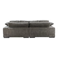 MOES, PLUNGE SECTIONALS, SOFA
