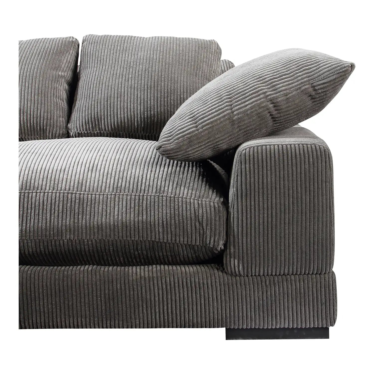 MOES, PLUNGE SECTIONALS, SOFA