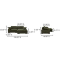 MOES, PLUNGE SECTIONALS, SOFA