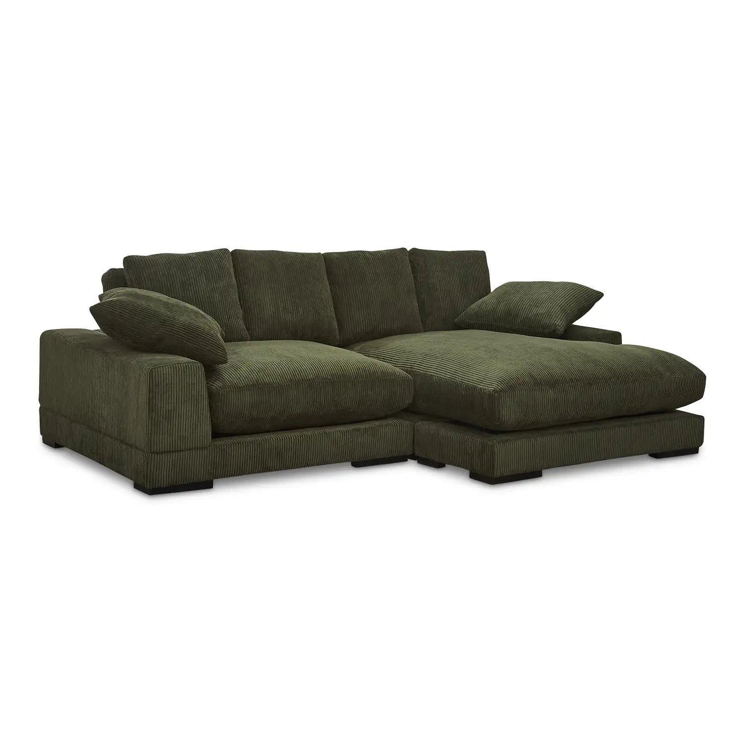 MOES, PLUNGE SECTIONALS, SOFA