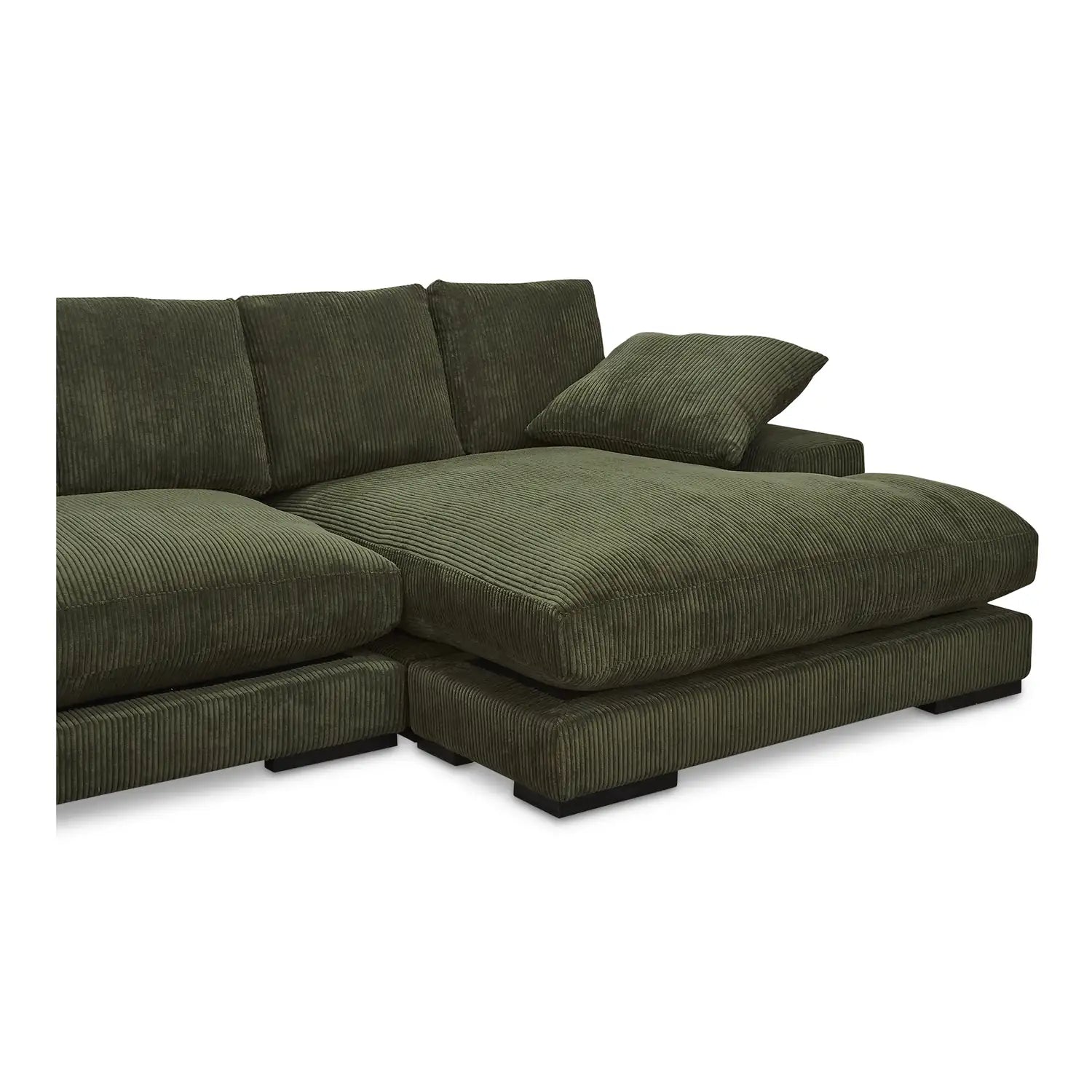 MOES, PLUNGE SECTIONALS, SOFA