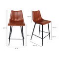 MOES, ALIBI COUNTER STOOLS - SET OF TWO, BAR STOOLS