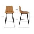 MOES, ALIBI COUNTER STOOLS - SET OF TWO, BAR STOOLS