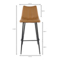 MOES, ALIBI BAR STOOLS - SET OF TWO, BAR STOOLS