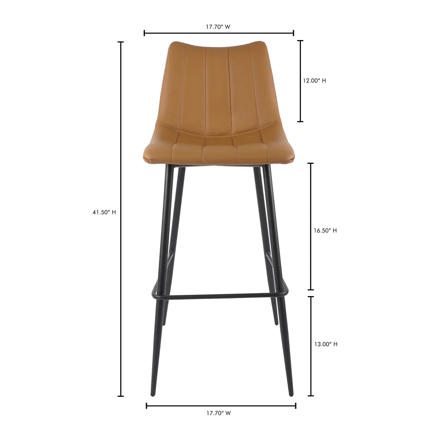 MOES, ALIBI BAR STOOLS - SET OF TWO, BAR STOOLS