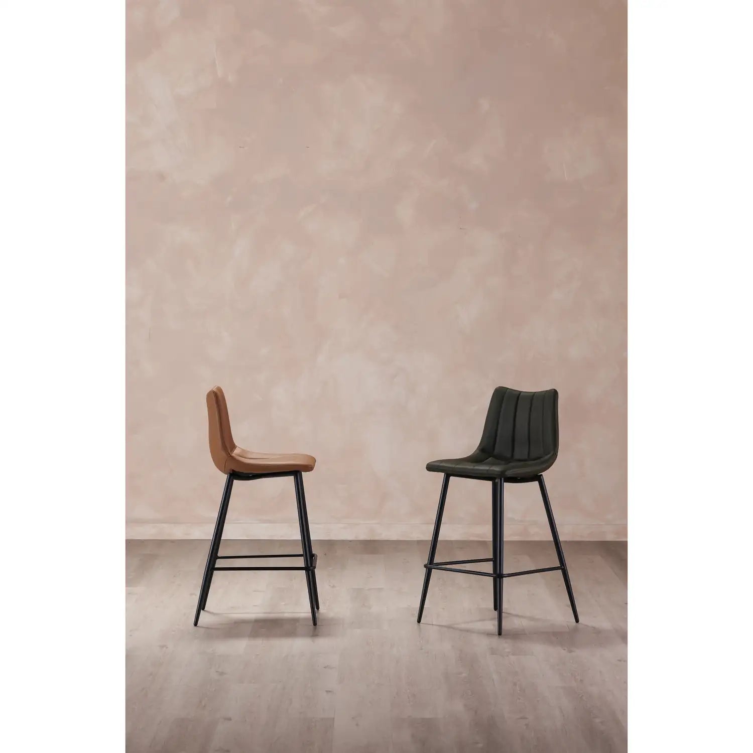 MOES, ALIBI BAR STOOLS - SET OF TWO, BAR STOOLS