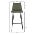 MOES, ALIBI BAR STOOLS - SET OF TWO, BAR STOOLS