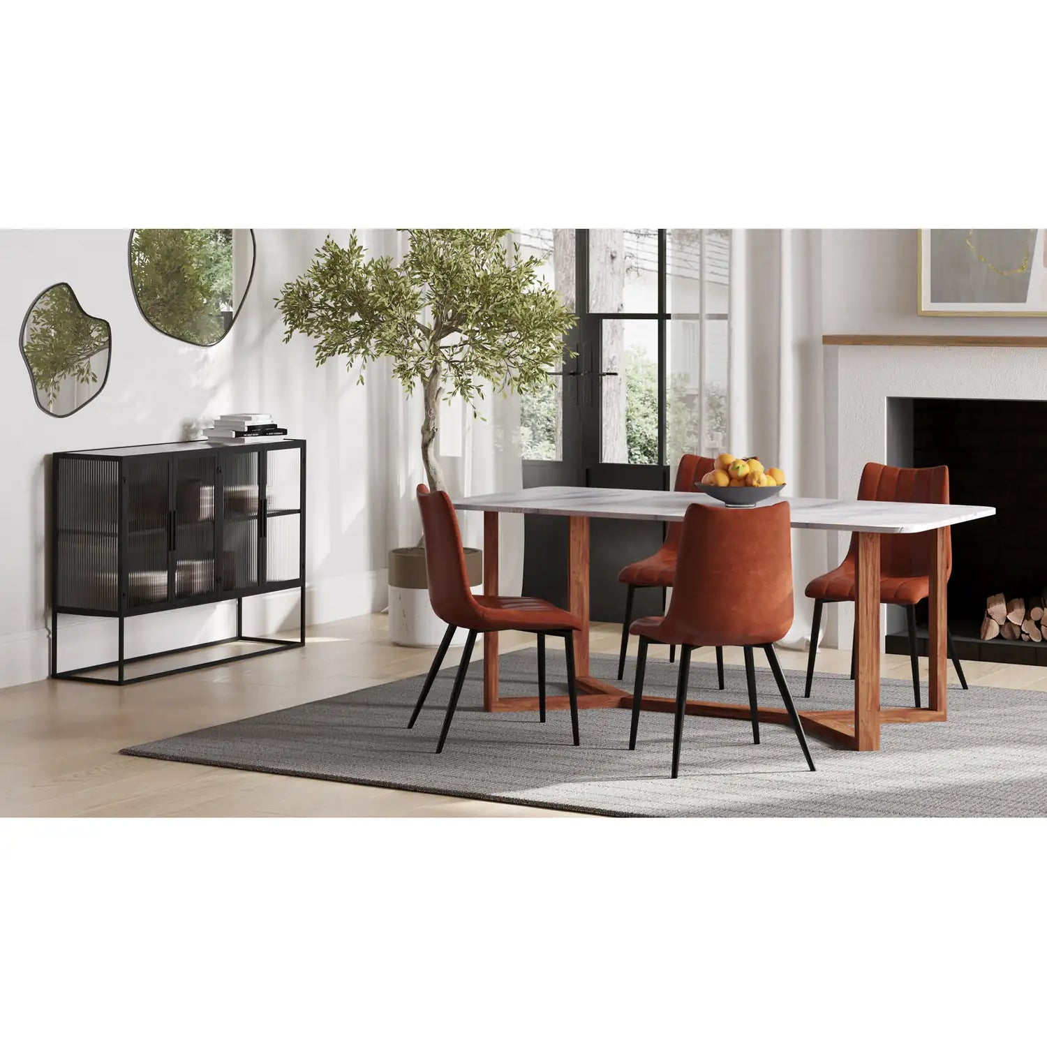 MOES, ALIBI DINING CHAIRS - SET OF TWO, DINING CHAIRS